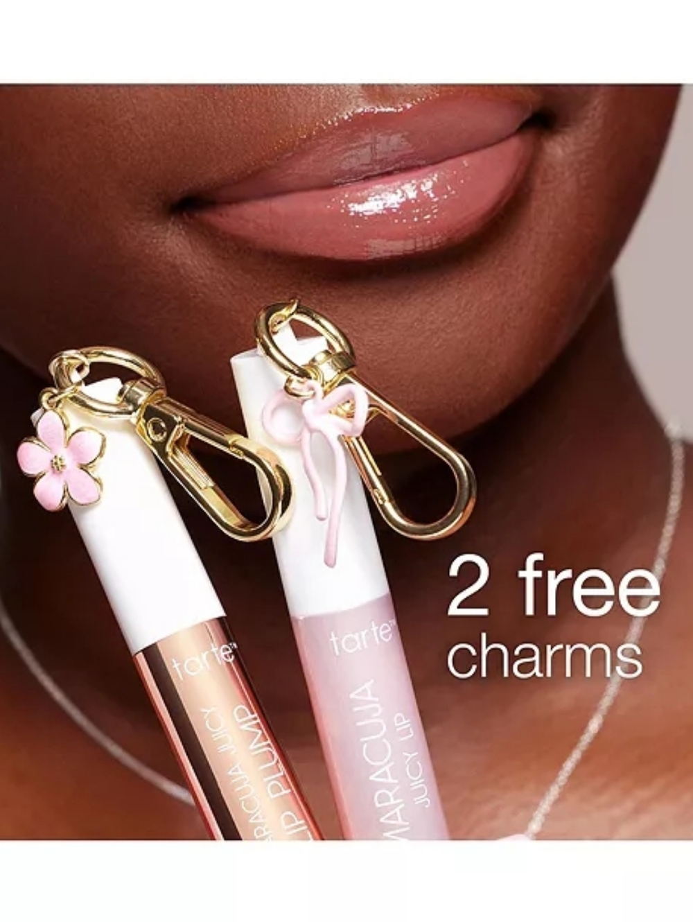 tarte Cosmetics 2-Pc. Petite Kisses Maracuja Juicy Lip Set (Hibiscus, Primrose) - Picture 4 of 7